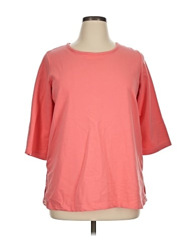 Woman Within 3/4 Sleeve T-Shirt (view 1)
