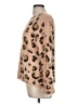 Hem & Thread Animal Print Brown Pullover Sweater Size M - photo 5