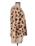 Hem & Thread Animal Print Brown Pullover Sweater Size M - photo 4
