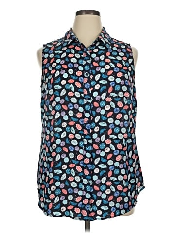 Talbots Outlet Sleeveless Button-Down Shirt (view 1)
