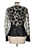 Frank Lyman Design 100% Polyester Black Long Sleeve Blouse Size 8 - photo 2