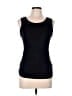 Green Envelope Black Sleeveless Top Size L - photo 1