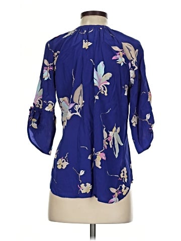 Yumi Kim 3/4 Sleeve Silk Top (view 2)