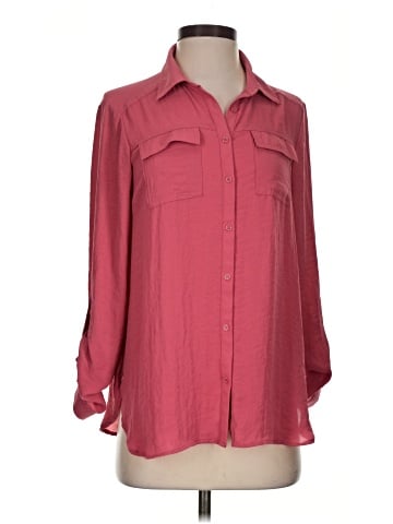 a.n.a. A New Approach Long Sleeve Blouse (view 1)