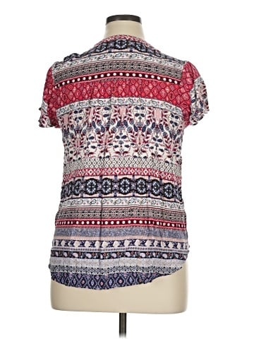 One World Short Sleeve Blouse (view 2)