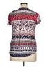 One World Red Short Sleeve Blouse Size XL - photo 2