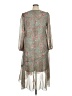 Cato 100% Polyester Paisley Gray Casual Dress Size XL - photo 2