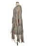 Cato 100% Polyester Paisley Gray Casual Dress Size XL - photo 5