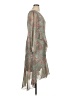 Cato 100% Polyester Paisley Gray Casual Dress Size XL - photo 4