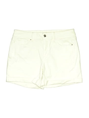 White House Black Market Khaki Shorts (view 1)