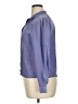 Assorted Brands 100% Silk Blue Long Sleeve Silk Top Size 16 - photo 5