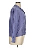 Assorted Brands 100% Silk Blue Long Sleeve Silk Top Size 16 - photo 4