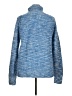 Piombo Tweed Blue Turtleneck Sweater Size XL - photo 2