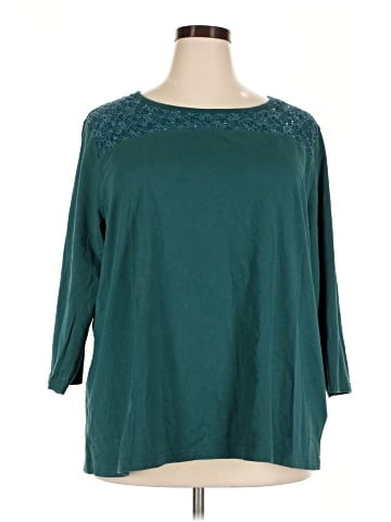 Jaclyn Smith 3/4 Sleeve T-Shirt (view 1)