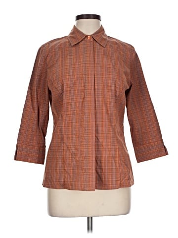 Doncaster Sport 3/4 Sleeve Button-Down Shirt (view 1)