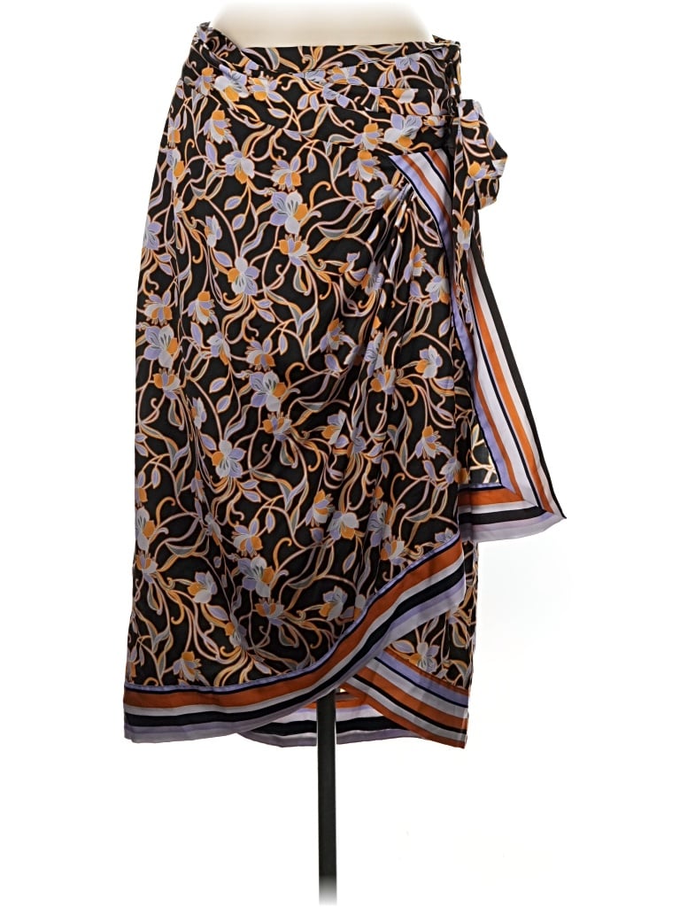 Pre-owned H By Halston Casual Skirt In Brown