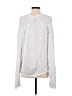 Massimo Dutti Metallic Silver Pullover Sweater Size S - photo 2