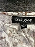 Dear John 100% Rayon Ivory Short Sleeve Blouse Size L - photo 7