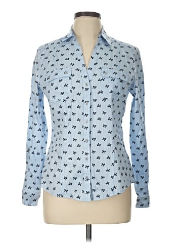 7th Avenue Design Studio New York & Company Long Sleeve Button-Down Shirt (view 1)