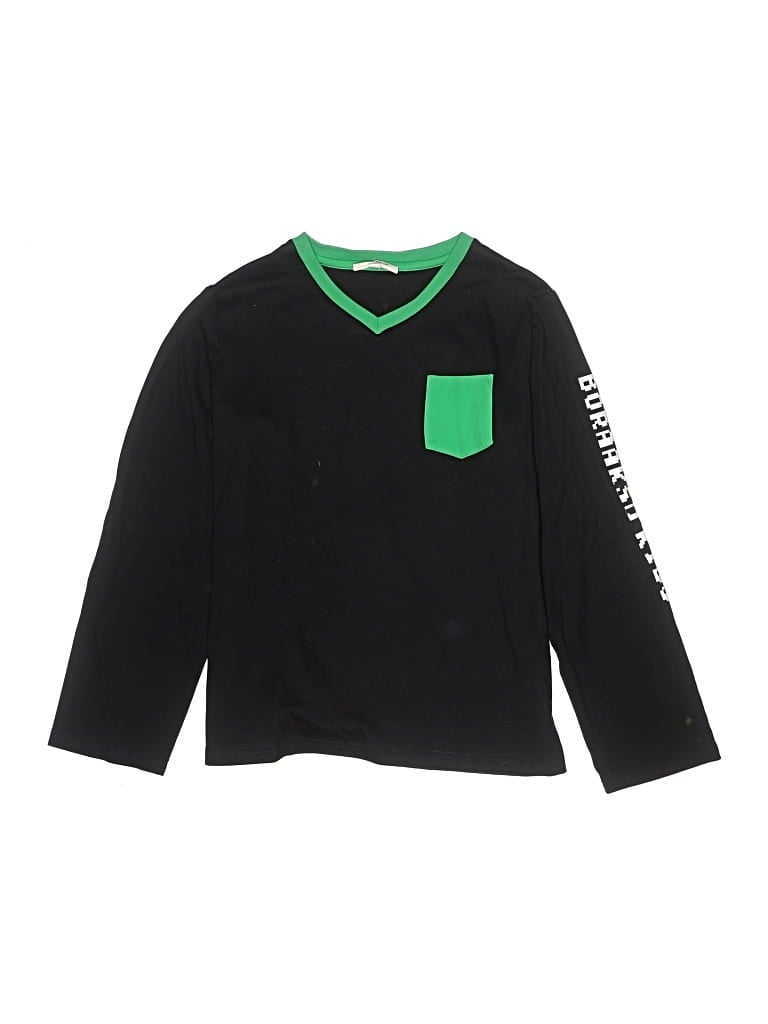 Pre-owned Assorted Brands Kids' Long Sleeve T-shirt In Black