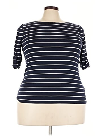 Lauren by Ralph Lauren 3/4 Sleeve T-Shirt (view 1)