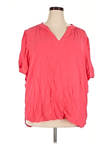 Well Worn Short Sleeve Blouse (view 1)
