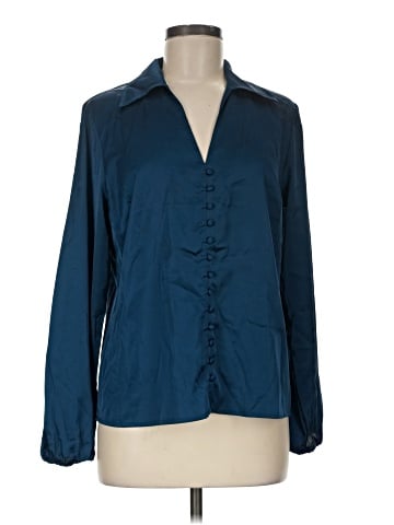 Banana Republic Factory Store Long Sleeve Blouse (view 1)