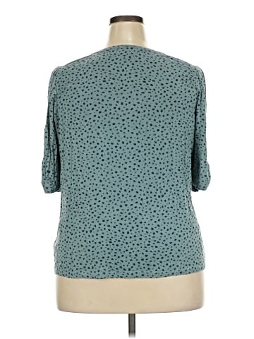 Democracy 3/4 Sleeve Top (view 2)