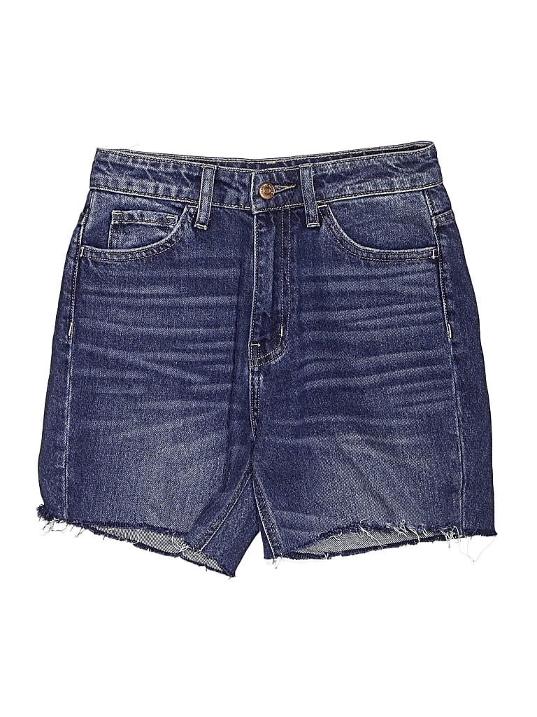 Pre-owned Flying Monkey Denim Shorts In Blue