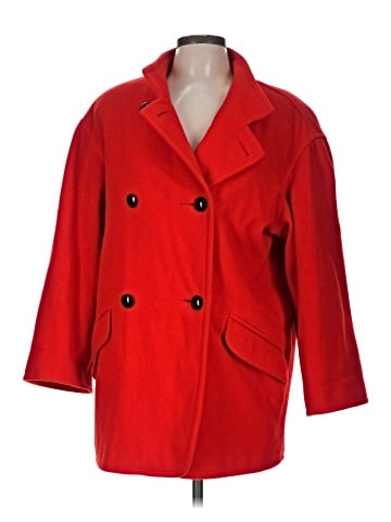 I.Magnin Wool Coat (view 1)