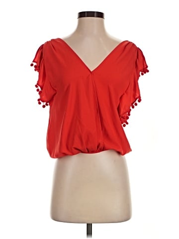 VAVA by Joy Han Short Sleeve Blouse (view 1)