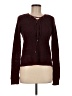 Say What? Tweed Burgundy Cardigan Size M - photo 1