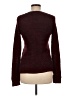 Say What? Tweed Burgundy Cardigan Size M - photo 2