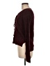 Say What? Tweed Burgundy Cardigan Size M - photo 5
