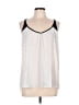 Harve Benard 100% Polyester Ivory Sleeveless Blouse Size L - photo 1