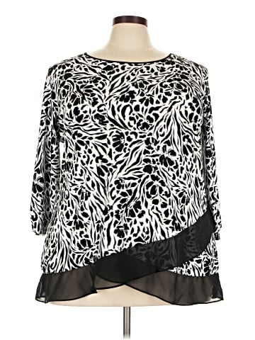 Allison Daley 3/4 Sleeve Blouse (view 1)