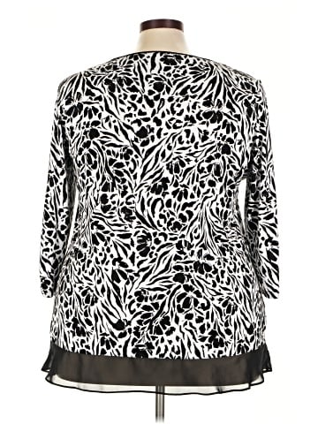 Allison Daley 3/4 Sleeve Blouse (view 2)