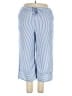 Cato 100% Polyester Stripes Blue Casual Pants Size XL - photo 1