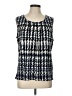 Kasper Blue Sleeveless Top Size L - photo 1