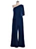 Adrianna Papell Solid Blue Jumpsuit Size 14 - photo 1