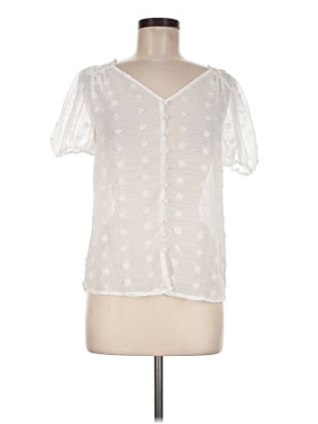 E&M Collection Short Sleeve Blouse (view 1)