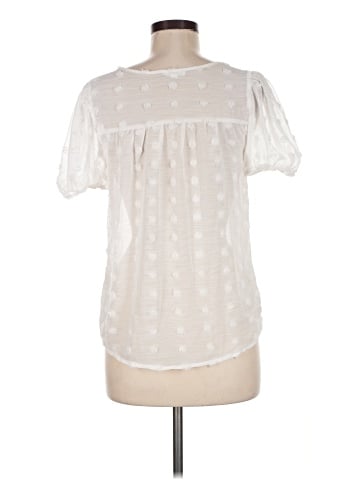 E&M Collection Short Sleeve Blouse (view 2)