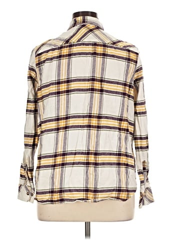 Natural Reflections Long Sleeve Button-Down Shirt (view 2)