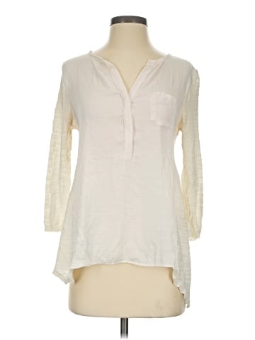 Knitted & Knotted 3/4 Sleeve Blouse (view 1)