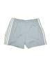 Adidas 100% Recycled Polyester Stripes Blue Athletic Shorts Size M - photo 1