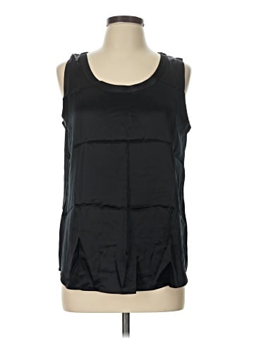 Lafayette 148 New York Sleeveless Silk Top (view 1)