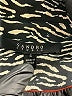 Sandro 100% Polyester Animal Print Black Blazer Size Sm (1) - photo 6