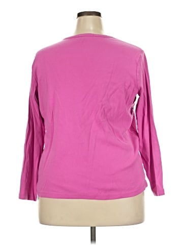 Lauren by Ralph Lauren 3/4 Sleeve T-Shirt (view 2)