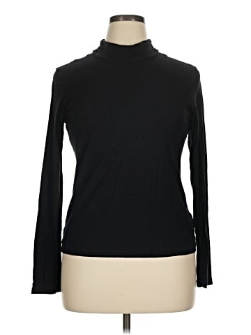 James Perse Long Sleeve Turtleneck (view 1)