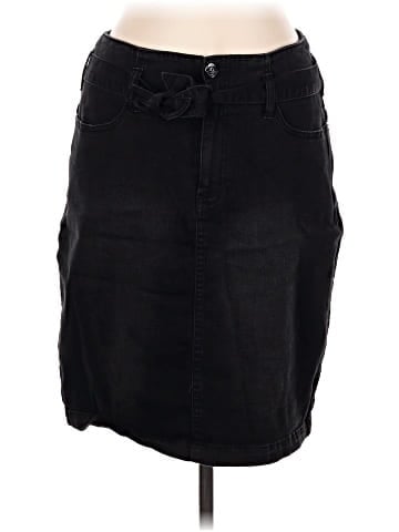 INC International Concepts Denim Skirt (view 1)